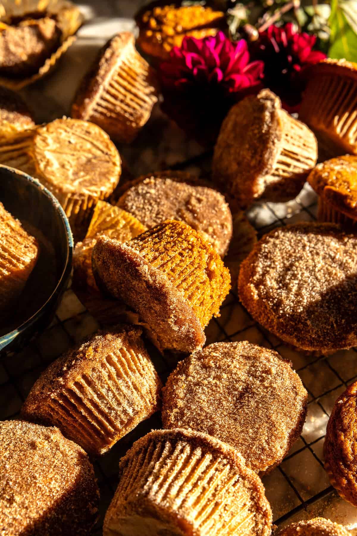 Easy Apple Cider Honey Muffins | halfbakedharvest.com