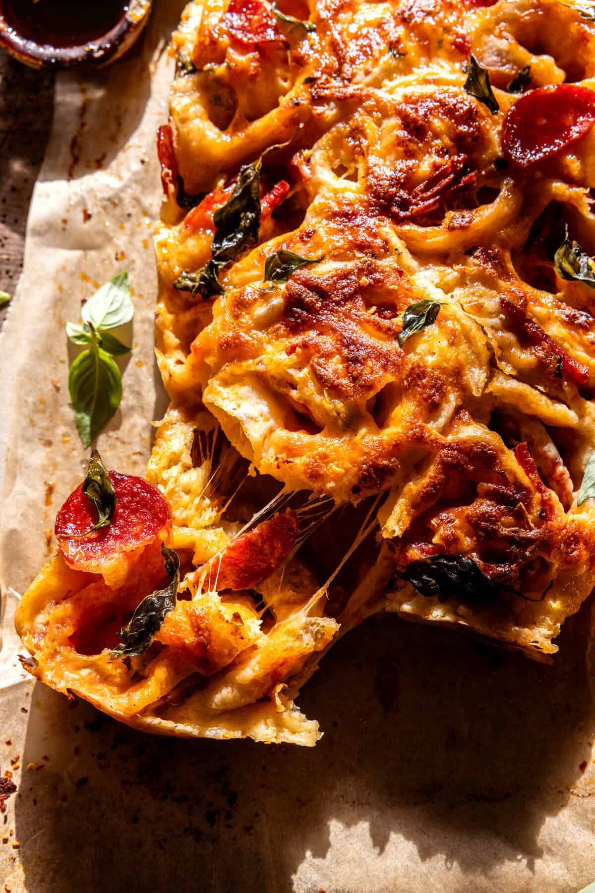 Hot Honey Pepperoni Pizza Rolls | halfbakedharvest.com