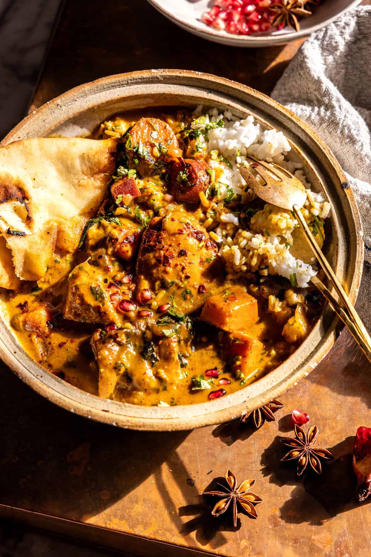 30 Minute Indian Chicken Sweet Potato Curry | halfbakedharvest.com