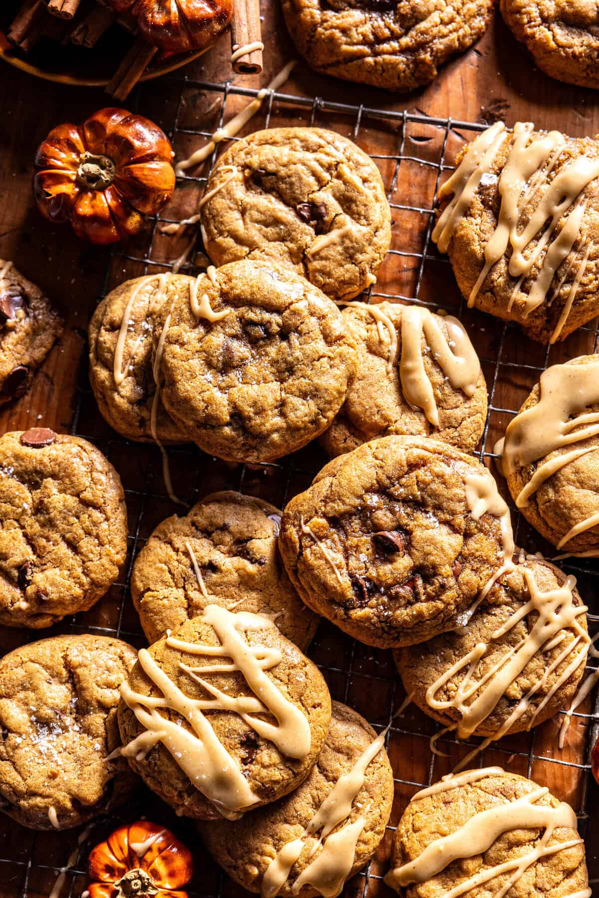 Brown Sugar Maple Pumpkin Butter Cookies | halfbakedharvest.com
