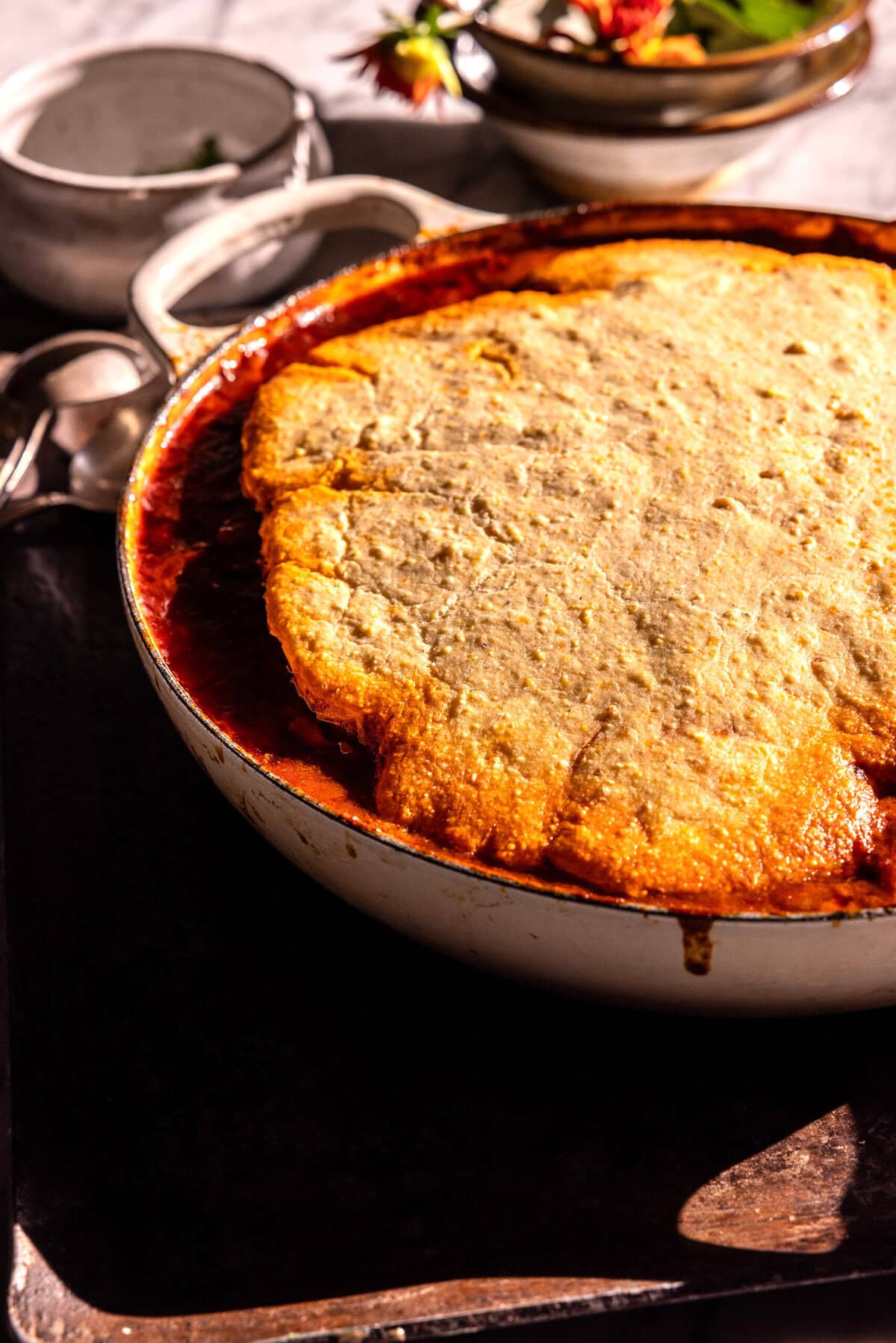 Chili Cornbread Casserole | halfbakedharvest.com