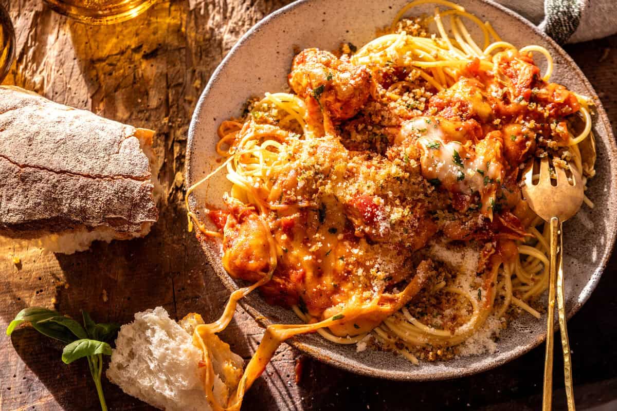 Crockpot Chicken Parmesan | halfbakedharvest.com