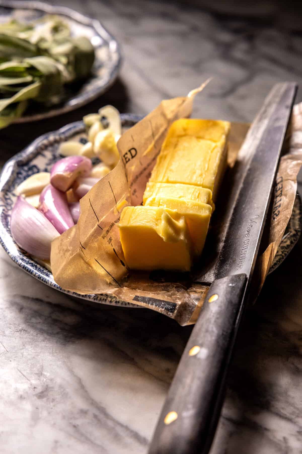 One Pot Creamy Garlic Chicken Wild Rice Casserole | halfbakedharvest.com