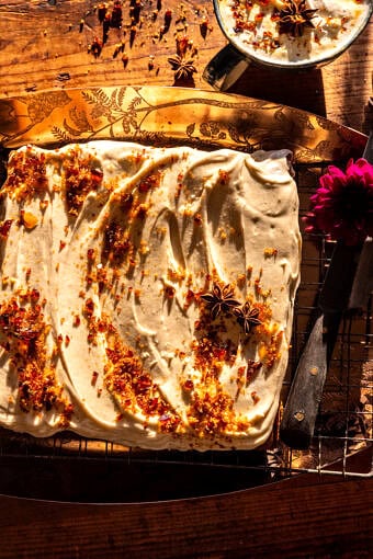 Pumpkin Spice Mini Cake | halfbakedharvest.com