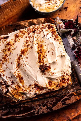 Pumpkin Spice Mini Cake | halfbakedharvest.com