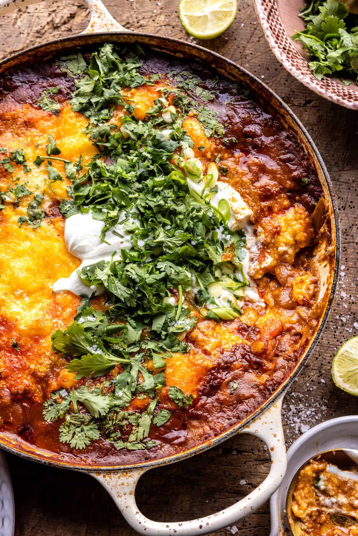 Creamy Chicken Tamale Pie | halfbakedharvest.com
