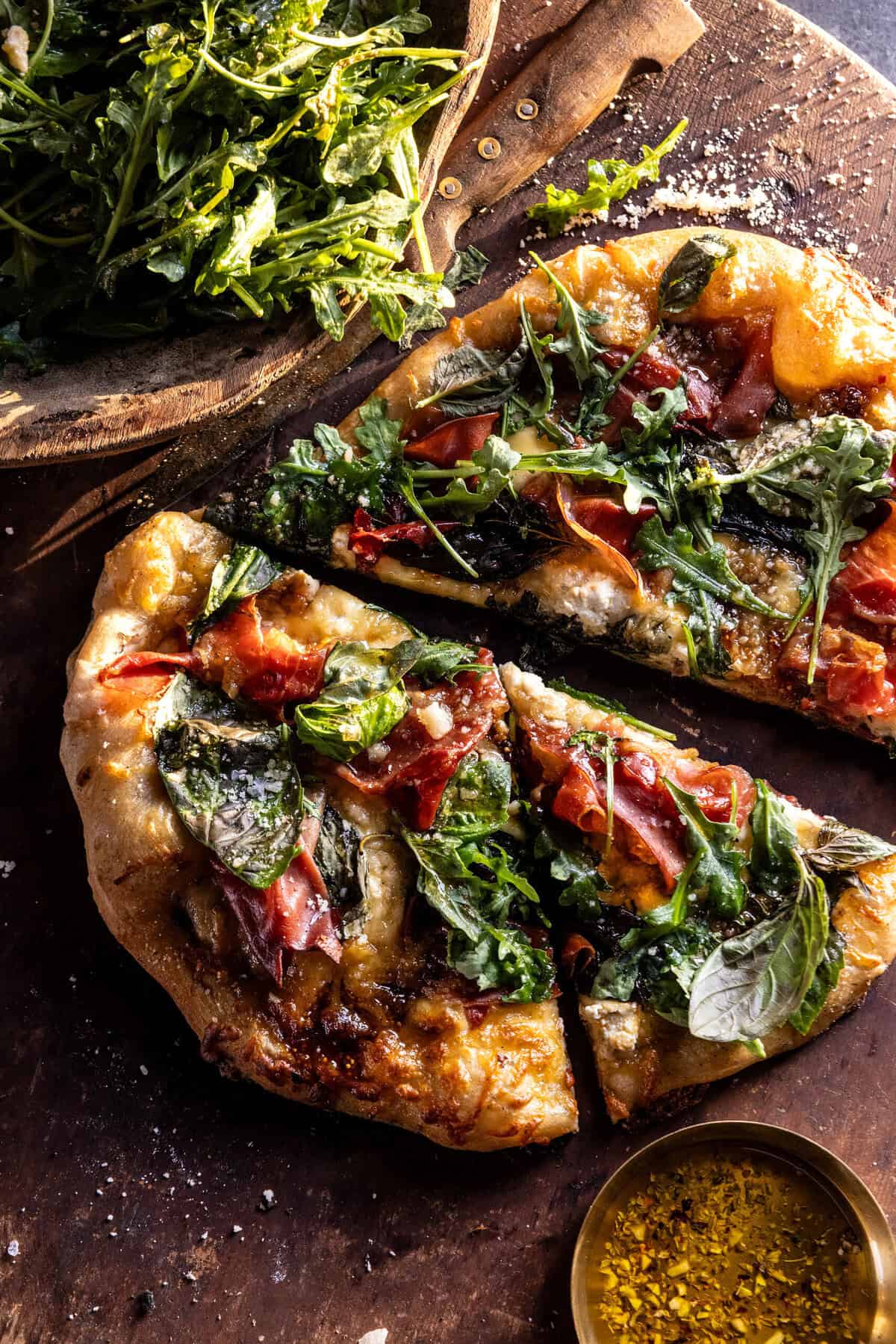 Spicy Honey White Pizza | halfbakedharvest.com