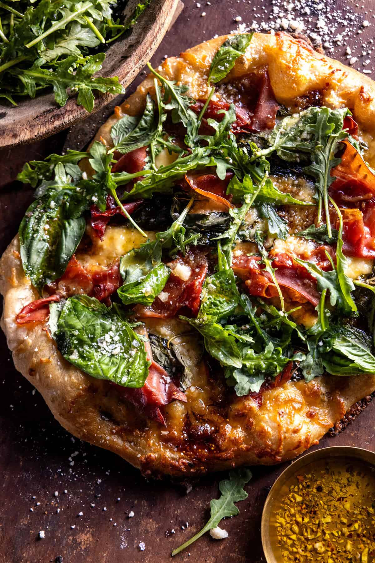Spicy Honey White Pizza | halfbakedharvest.com
