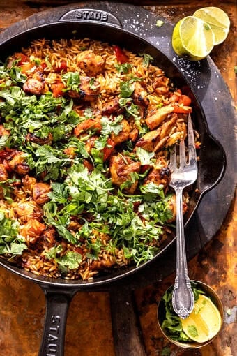 Quick Cajun Chicken and Rice | halfbakedharvest.com