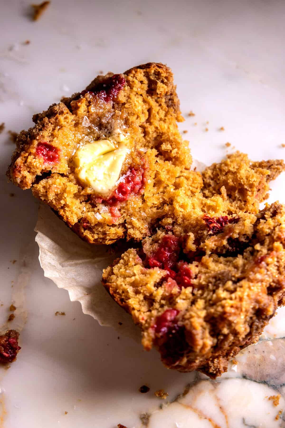Raspberry Muffins | halfbakedharvest.com