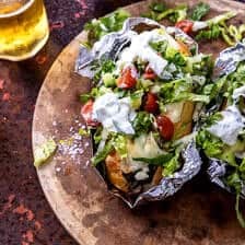 Greek Feta and Melty Gouda Cheesesteak | halfbakedharvest.com