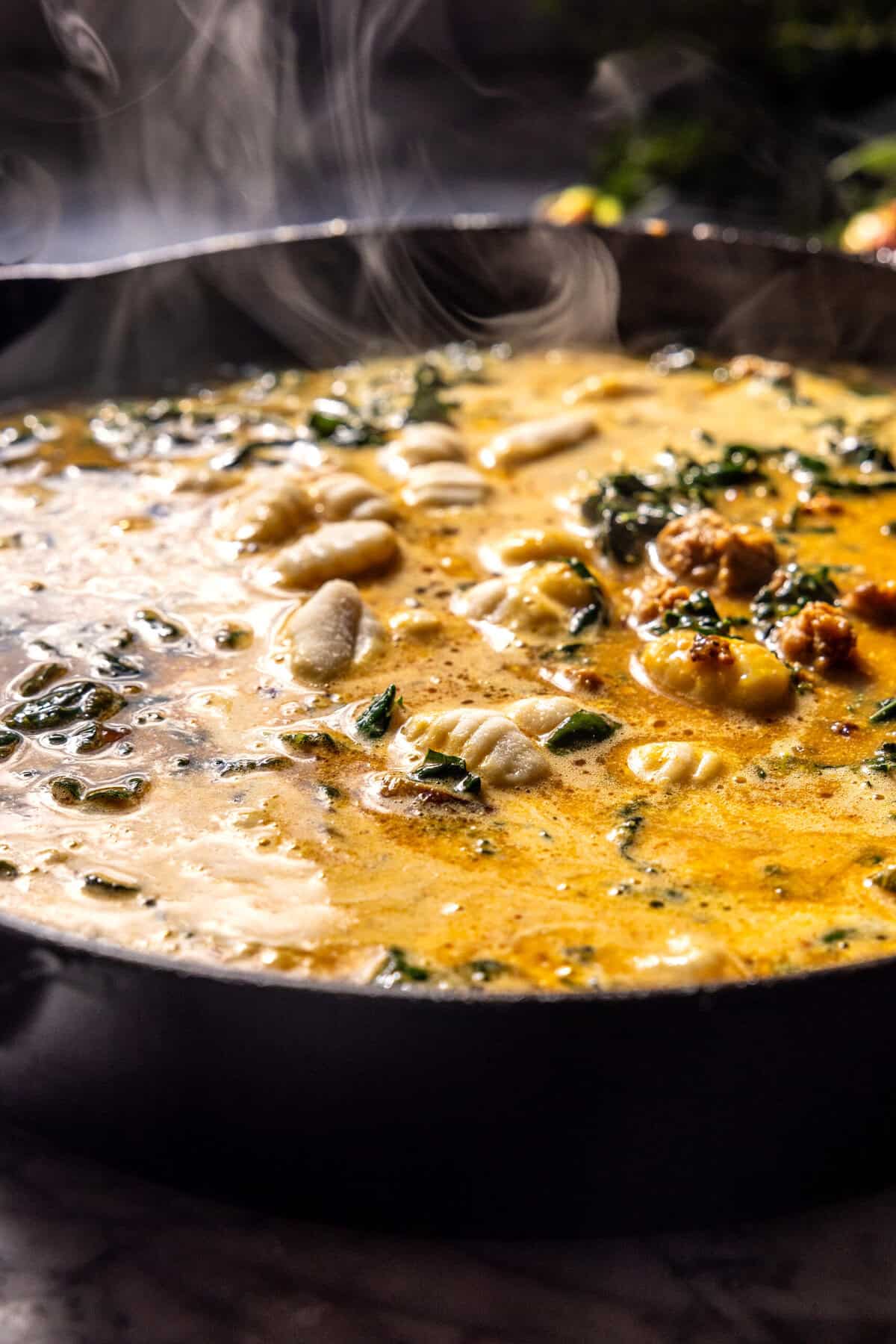 One-Pan Sun-Dried Tomato Ricotta Gnocchi | halfbakedharvest.com