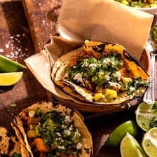 30 Minute Al Pastor Tacos with Smashed Avocado | halfbakedharvest.com